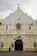 Philippines: The facade of St. William's Cathedral, Laoag, Ilocos Norte, Luzon Island